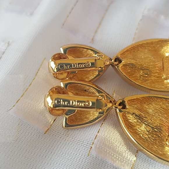 CHRISTIAN DIOR EARRINGS - Picture 5 of 5